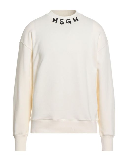 MSGM White Sweatshirt for men