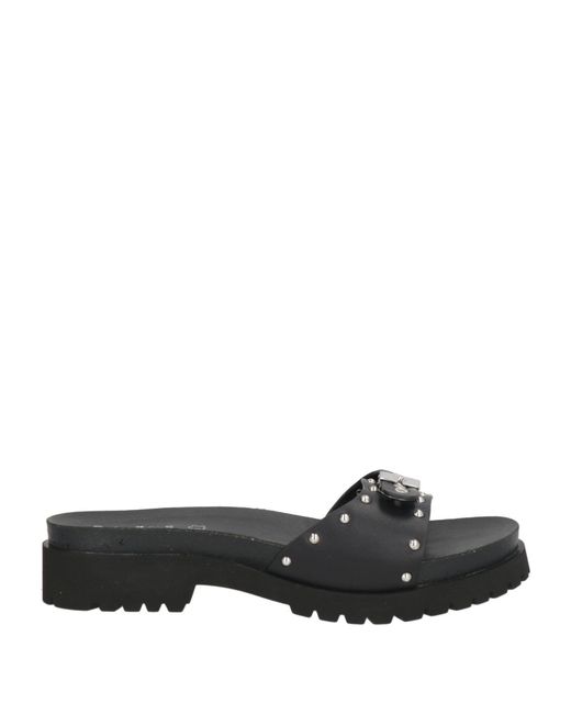 Scholl Black Sandals