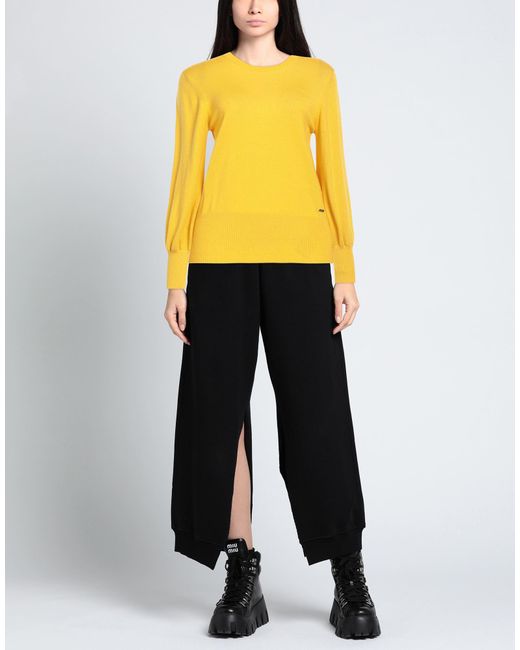 ARMANI EXCHANGE Yellow Jumper