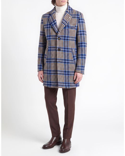 Manuel Ritz Blue Coat for men