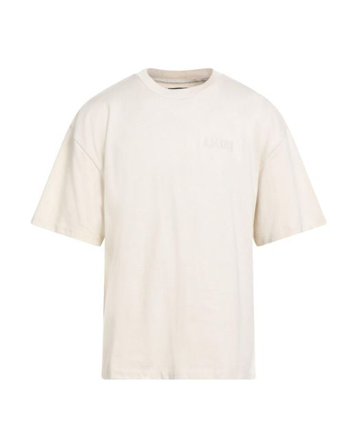 Amiri White T-Shirt Cotton, Elastane for men