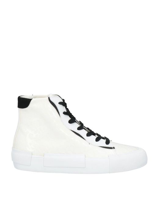ARMANI EXCHANGE Natural Sneakers Textile Fibers
