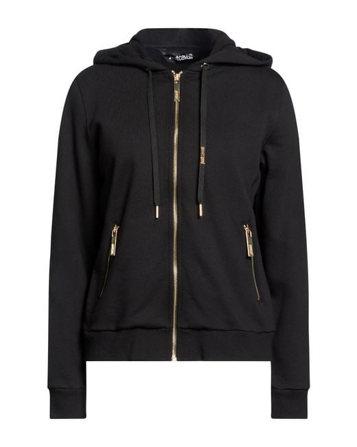 Just Cavalli Black Sweatshirt