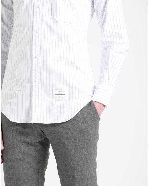Chemise Thom Browne pour homme en coloris White