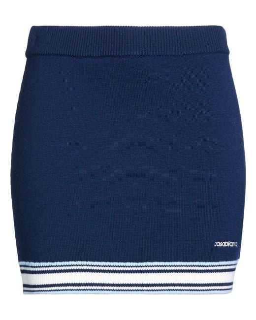 Casablanca Blue Mini Skirt