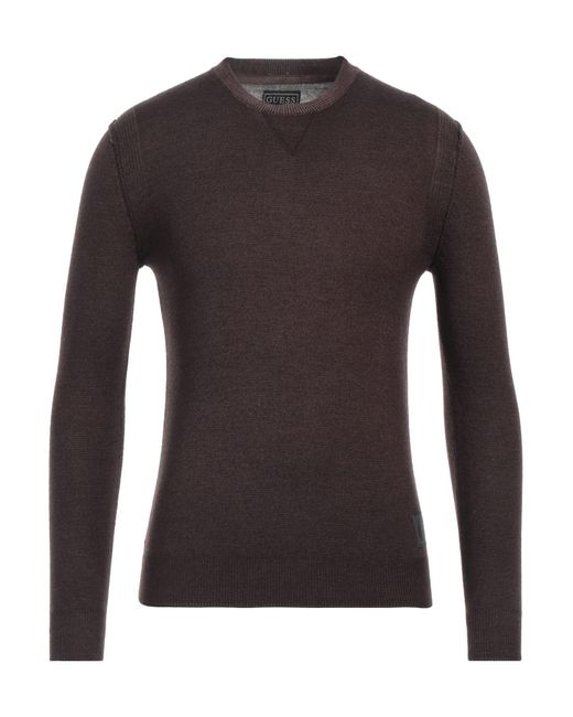 Guess Brown Sweater for men