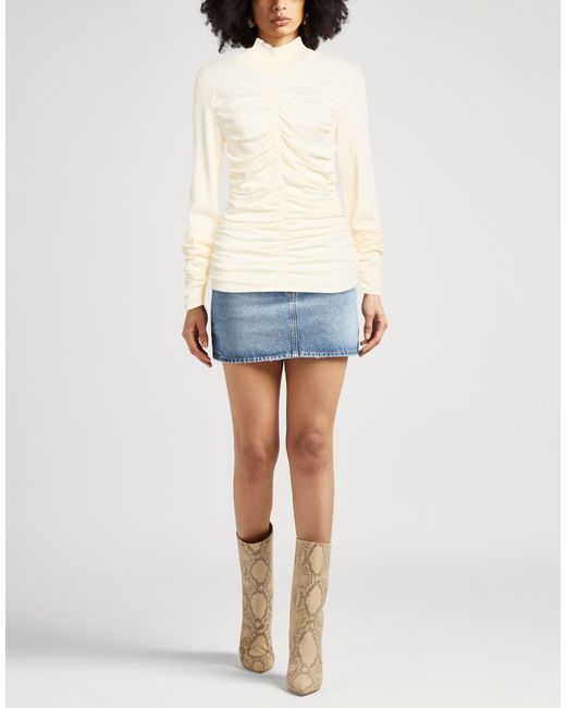 Twinset White Turtlenecks