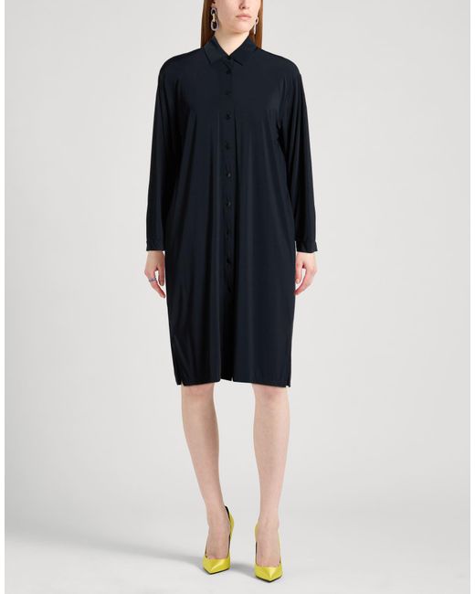 Siyu Blue Midnight Mini Dress Polyamide, Elastane