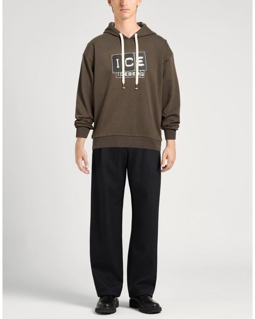 Sudadera Ice Iceberg de hombre de color Brown