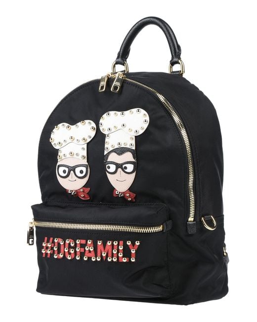 Dolce & Gabbana Black Backpack
