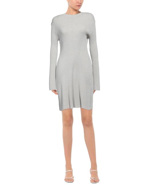 Theory Gray Mini Dress