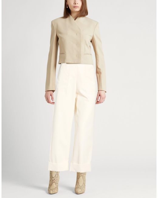 Max Mara White Pants