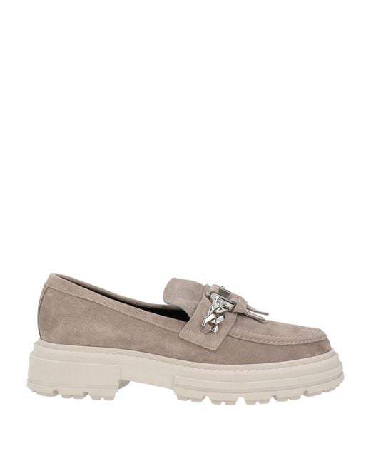 Kennel & Schmenger Gray Loafers Leather