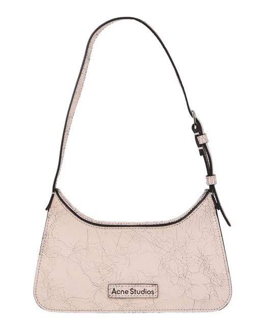 Acne Pink Blush Shoulder Bag Leather
