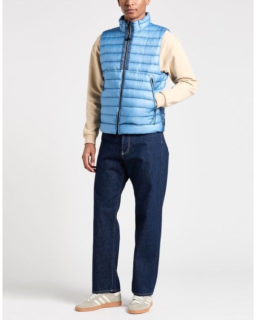 C P Company Blue Gilet for men