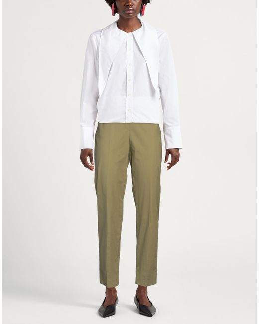 Antonelli Green Pants Cotton, Elastane