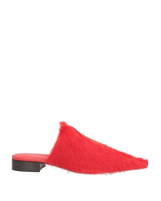 Ferragamo Red Mules & Clogs