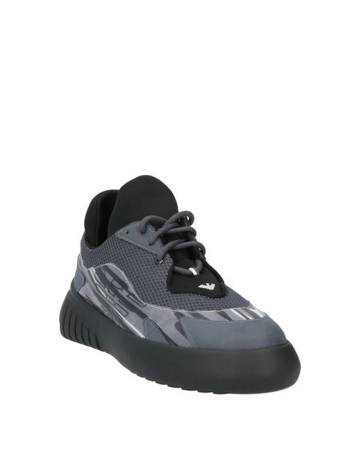 Emporio Armani Blue Trainers
