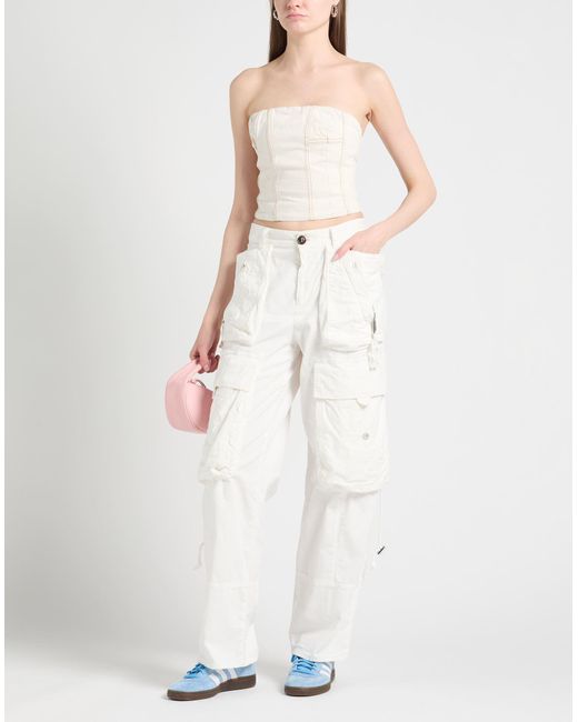 Amiri Natural Ma Bustier Bandeau Top