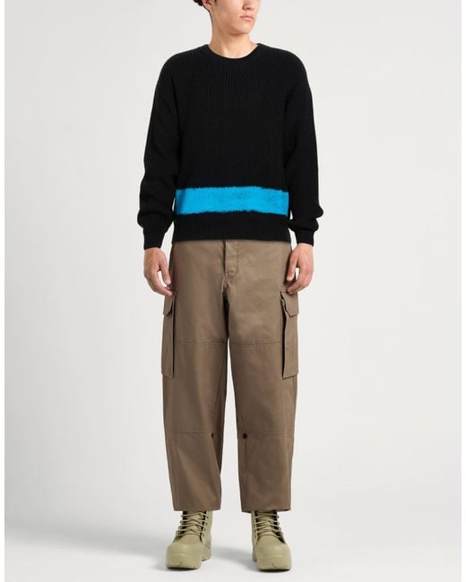 MSGM Blue Sweater Wool, Acrylic for men