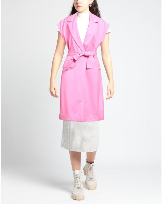 Drumohr Pink Overcoat & Trench Coat