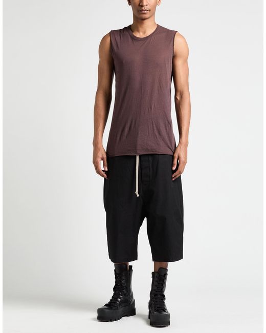 Rick Owens Purple T-Shirt Cotton for men