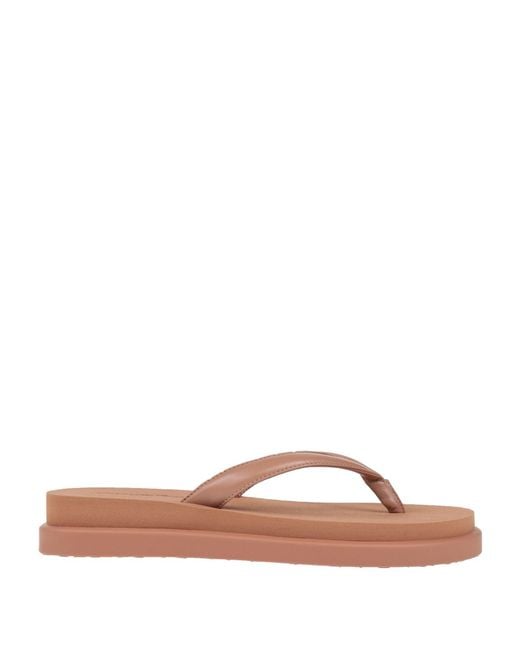 Gianvito Rossi Brown Thong Sandal