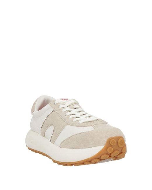 Camper White Light Sneakers Leather for men