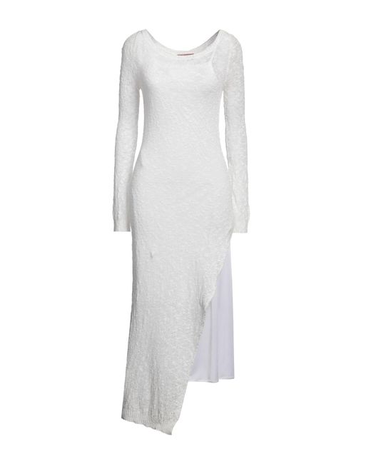 Missoni White Midi-Kleid