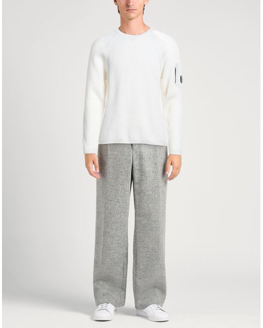 C P Company White Jumper for men