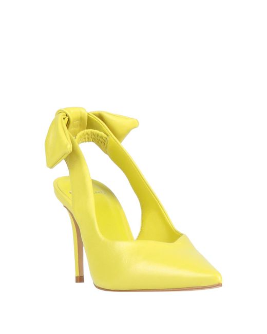 Decolletes di Carrano in Yellow