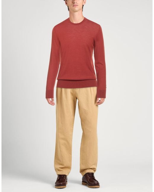 Ballantyne Red Brick Sweater Wool for men