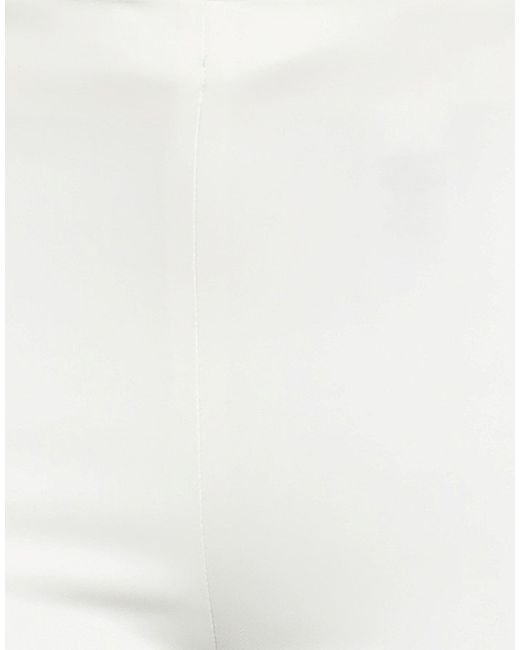 Antonelli White Pants Viscose, Elastane