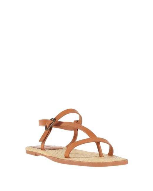 Farm Rio Brown Thong Sandals
