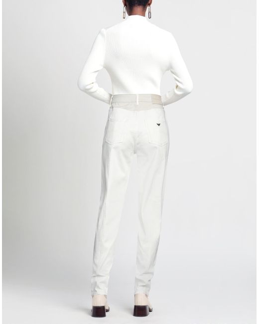 Emporio Armani White Jeans