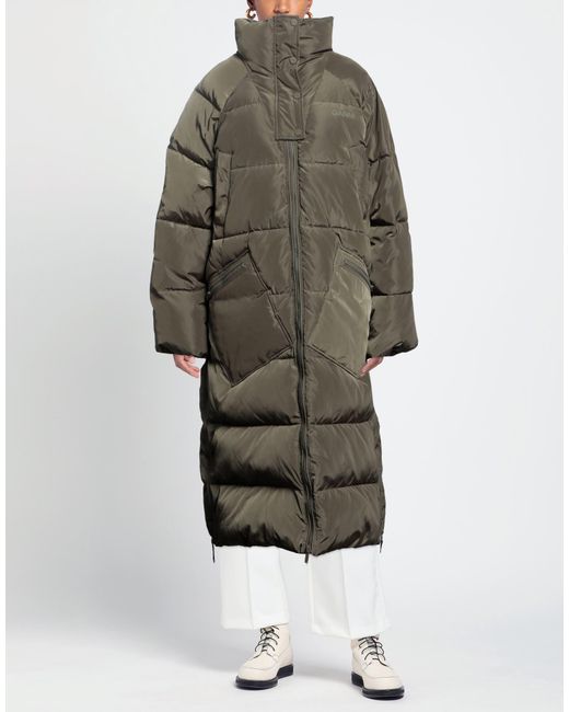 Ganni Gray Down Jacket