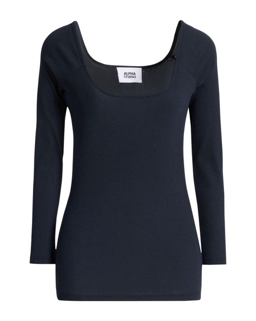 Alpha Studio Blue T-Shirts