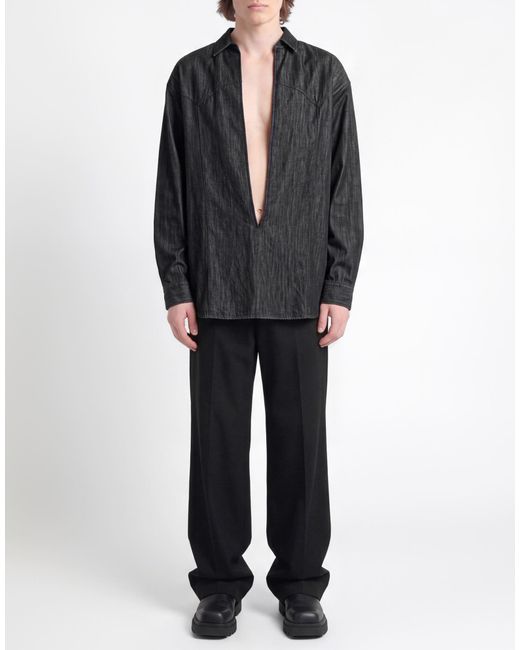 DSquared² Black Shirt Cotton for men