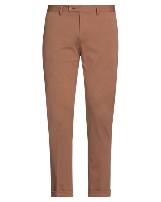 BERNESE Milano Brown Pants for men