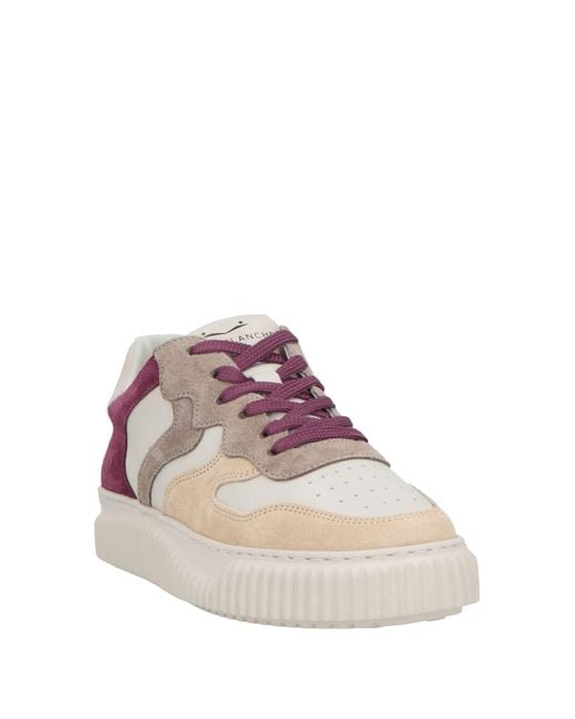 Voile Blanche Brown Light Sneakers Leather
