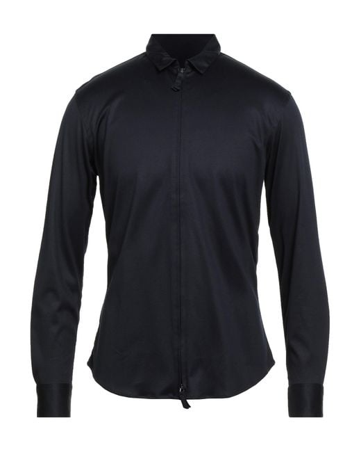 Camisa Giorgio Armani de hombre de color Blue