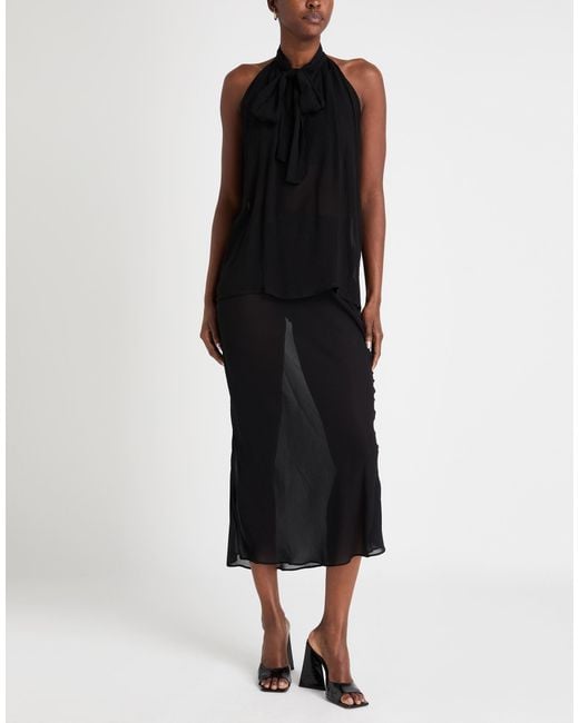 Manila Grace Black Top Viscose