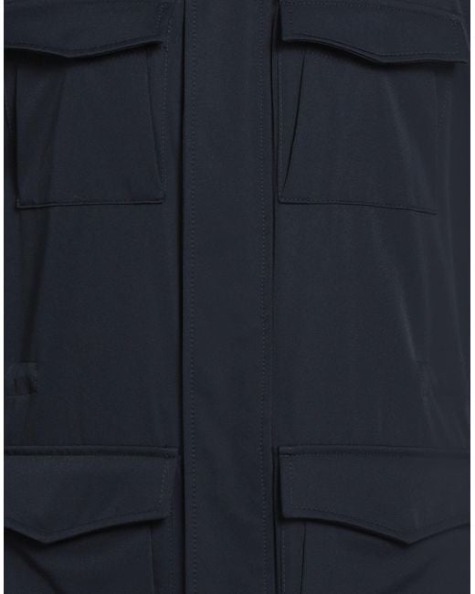 KIRED Blue Midnight Jacket Polyamide, Elastane for men