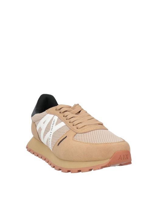 ARMANI EXCHANGE Natural Trainers for men