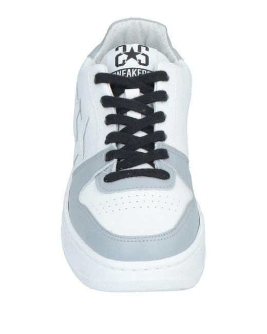2 Star White Sneakers for men