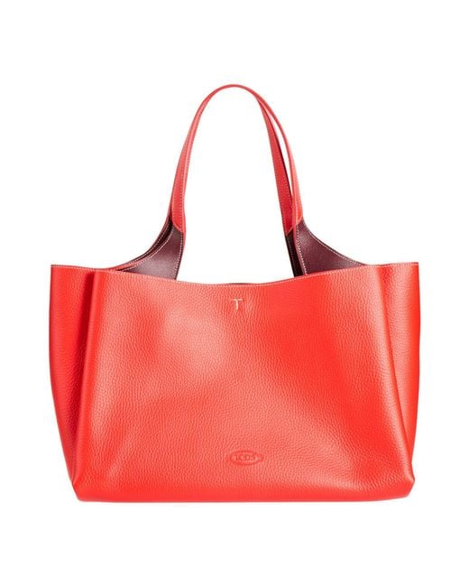 Tod's Red Handbag