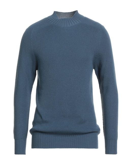 Tagliatore Rollkragenpullover in Blue für Herren