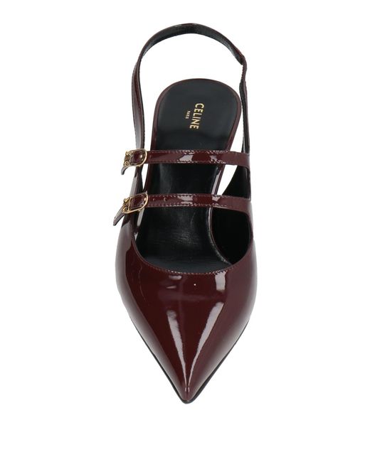 Céline Brown Pumps