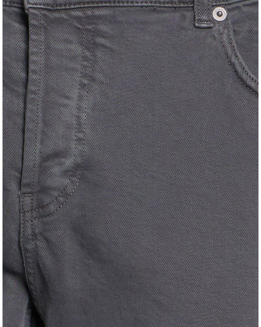 Dondup Gray Jeans Cotton, Elastane for men