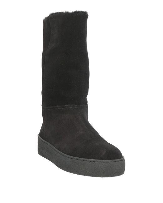 Fabiano Ricci Black Ankle Boots Leather